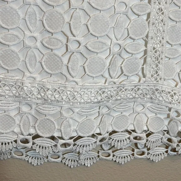 Topshop White Crochet Skirt - Picture 6 of 16